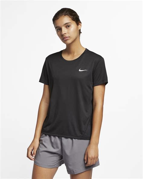 nike miler kurzarm-laufoberteil für damen|Miler Oberteile & T.